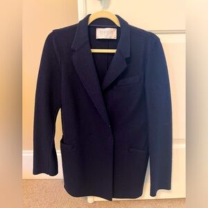 Harris Wharf London double-breasted jacket